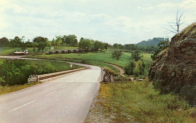 U. S. Highway 62 Bridge over White River, between Gateway and Eureka Springs, Arkansas